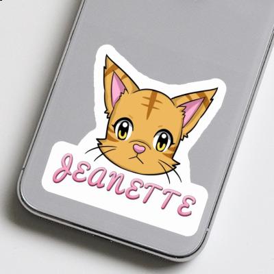 Autocollant Jeanette Chaton Gift package Image