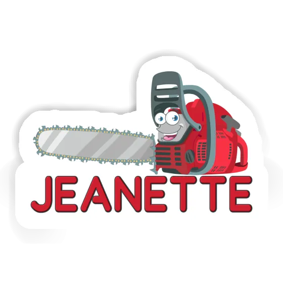 Chainsaw Sticker Jeanette Gift package Image