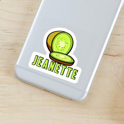 Sticker Kiwi Jeanette Notebook Image