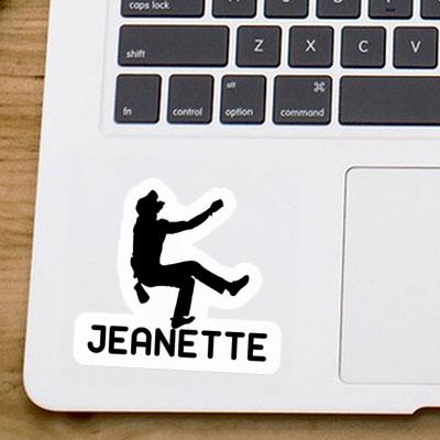 Autocollant Jeanette Grimpeur Laptop Image