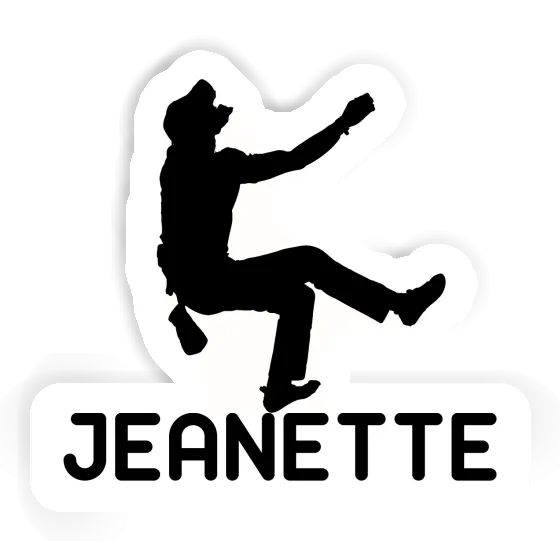 Sticker Climber Jeanette Notebook Image