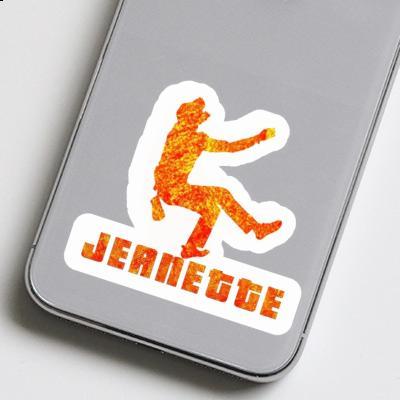 Climber Sticker Jeanette Laptop Image