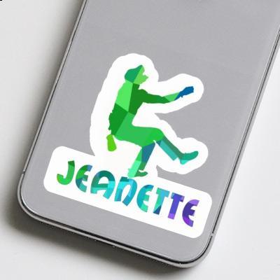 Sticker Climber Jeanette Image