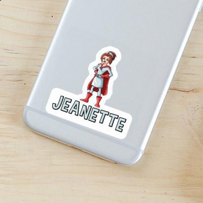 Nurse Sticker Jeanette Notebook Image