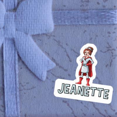 Nurse Sticker Jeanette Laptop Image