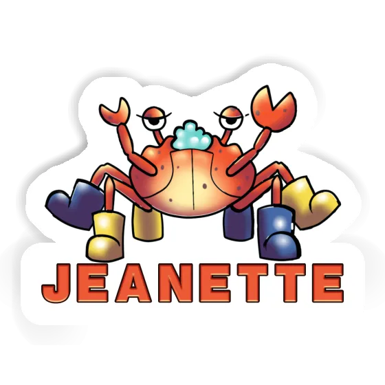 Sticker Jeanette Crab Gift package Image