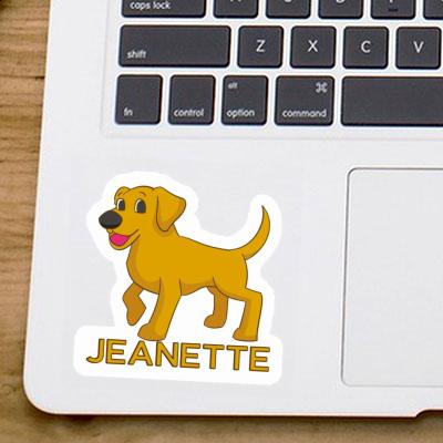 Labrador Sticker Jeanette Gift package Image