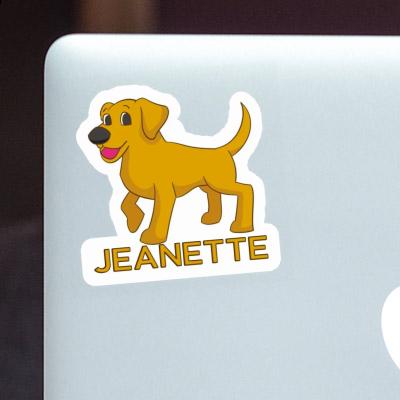 Labrador Sticker Jeanette Gift package Image