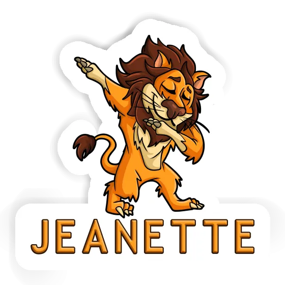 Lion Sticker Jeanette Image