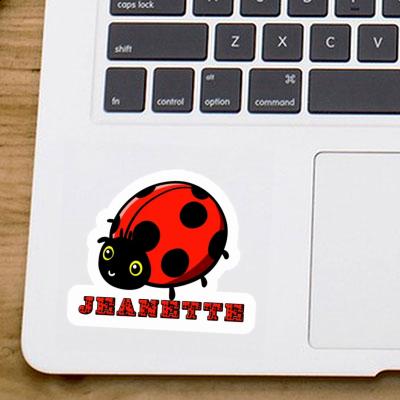 Autocollant Coccinelle Jeanette Notebook Image