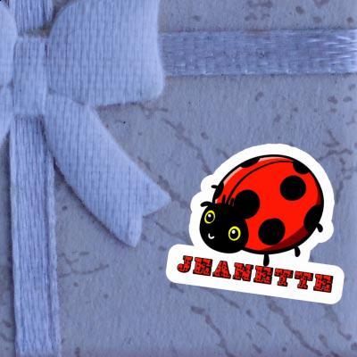 Jeanette Sticker Ladybird Laptop Image