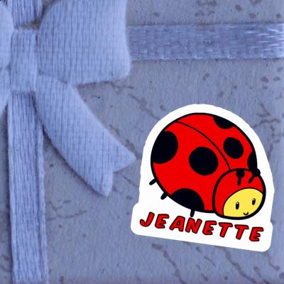 Sticker Ladybug Jeanette Notebook Image