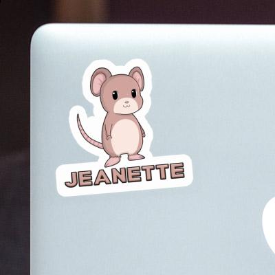 Sticker Jeanette Mouse Gift package Image