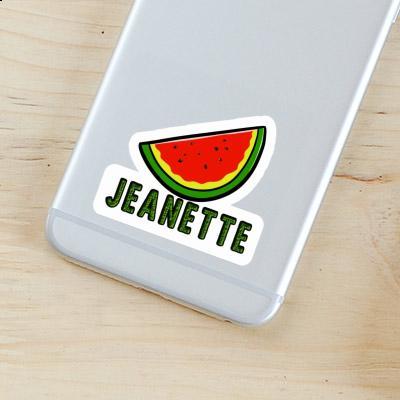 Sticker Jeanette Melon Laptop Image