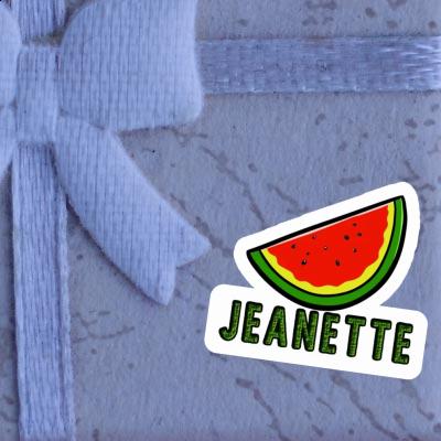 Sticker Jeanette Melon Gift package Image