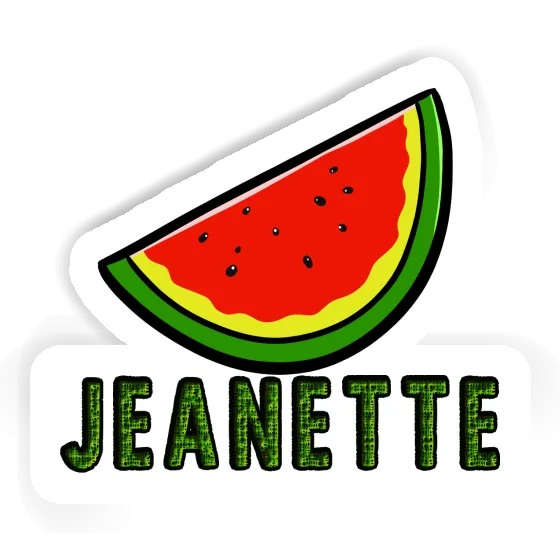 Sticker Jeanette Melon Image