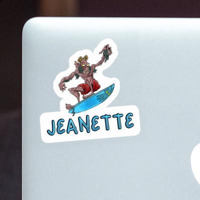 Surfer Sticker Jeanette Gift package Image