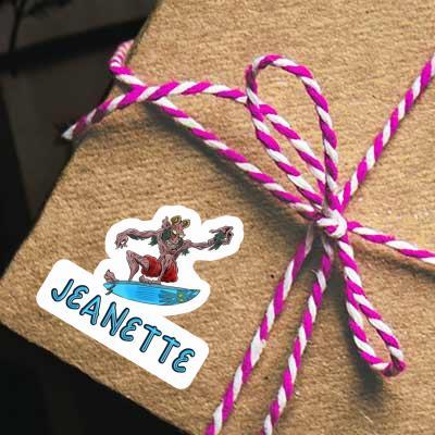 Autocollant Surfeur Jeanette Gift package Image