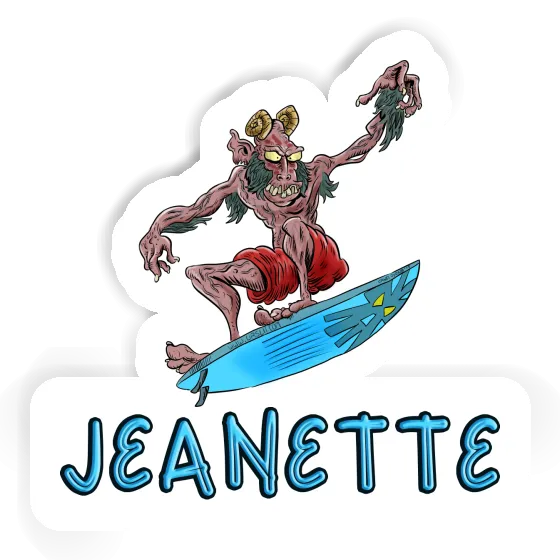 Surfer Sticker Jeanette Gift package Image