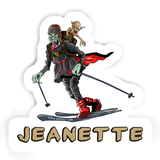 Sticker Jeanette Telemarker Gift package Image