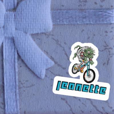 Jeanette Sticker Downhill Biker Gift package Image