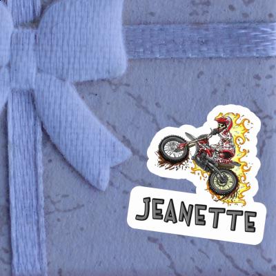 Sticker Jeanette Dirt Biker Gift package Image