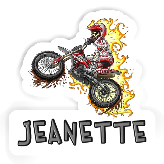 Sticker Jeanette Dirt Biker Gift package Image