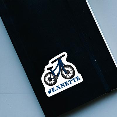 Bicycle Sticker Jeanette Image