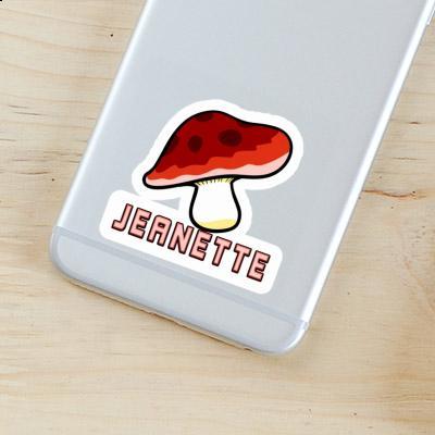 Sticker Jeanette Toadstool Image