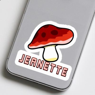 Pilz Sticker Jeanette Image