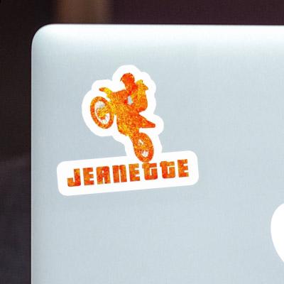 Sticker Motocross Rider Jeanette Gift package Image