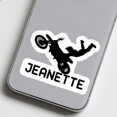 Jeanette Sticker Motocross Jumper Image