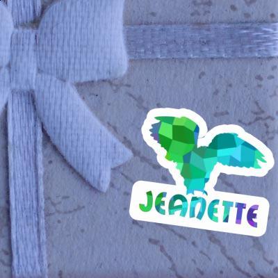 Jeanette Sticker Owl Image