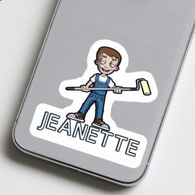 Autocollant Jeanette Peintre Gift package Image