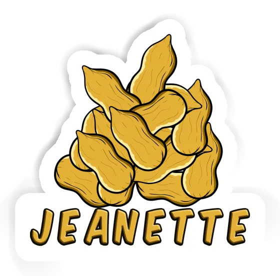 Nut Sticker Jeanette Notebook Image