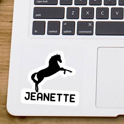 Sticker Jeanette Pferd Image