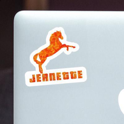 Sticker Jeanette Horse Laptop Image