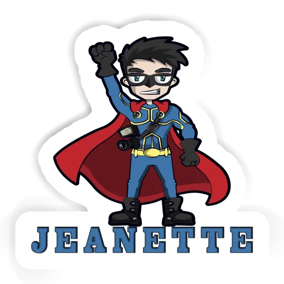 Photographer Sticker Jeanette Notebook Image