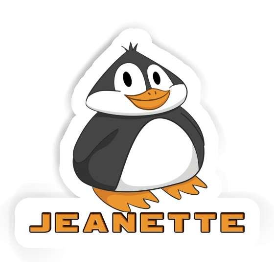 Sticker Penguin Jeanette Notebook Image