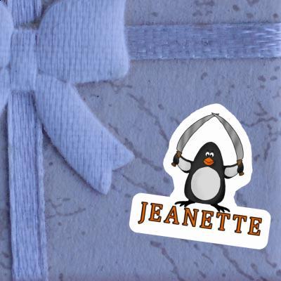 Sticker Jeanette Penguin Notebook Image