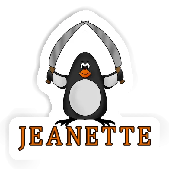 Sticker Jeanette Penguin Gift package Image