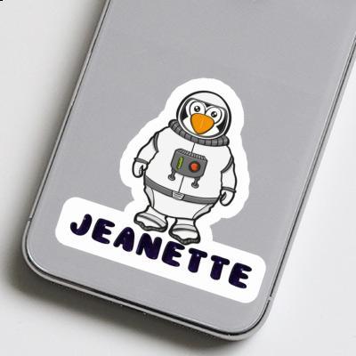 Sticker Astronaut Jeanette Image