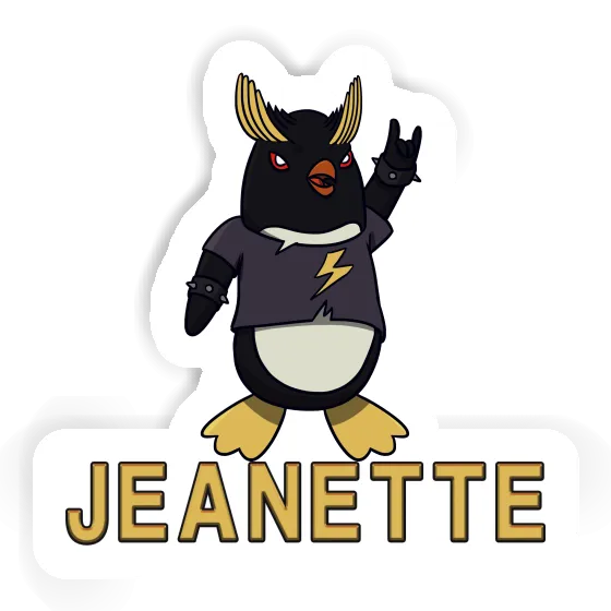 Jeanette Autocollant Pingouin Gift package Image