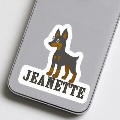 Jeanette Sticker Pinscher Gift package Image