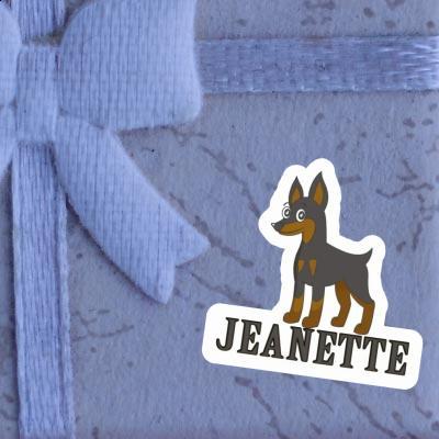 Jeanette Sticker Pinscher Image