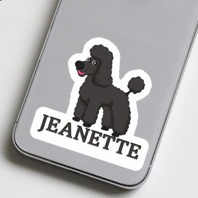 Sticker Poodle Jeanette Image