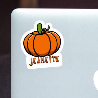 Sticker Jeanette Pumpkin Gift package Image