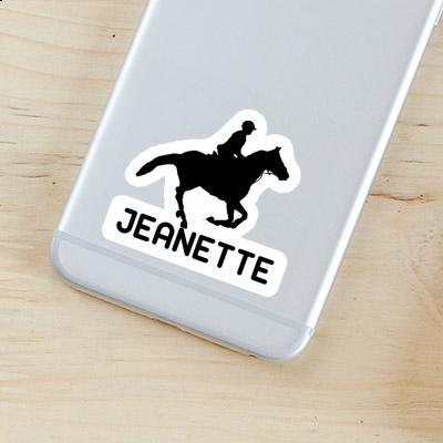 Jeanette Sticker Horse Rider Gift package Image