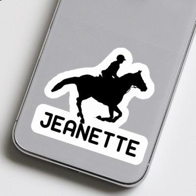 Jeanette Autocollant Cavalière Gift package Image