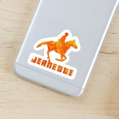 Horse Rider Sticker Jeanette Gift package Image